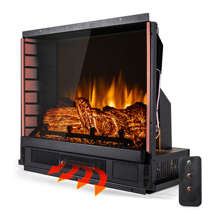 Termofol 1323-90 built-in electric fireplace-stylish warmth solution for every interior