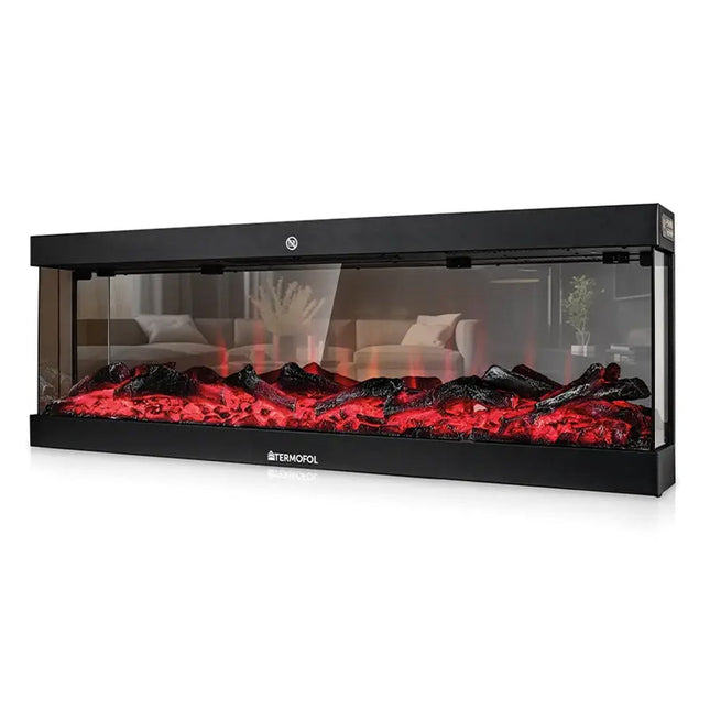 Termofol 1324 built -in electric fireplace - modern heat solution for every interior place4shop