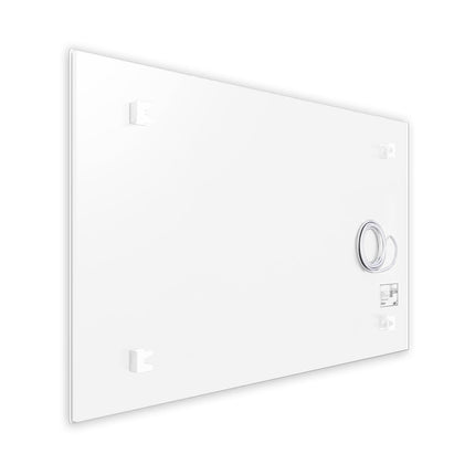 Ecaros Infrared panel White Satin Glass- 800 Watt