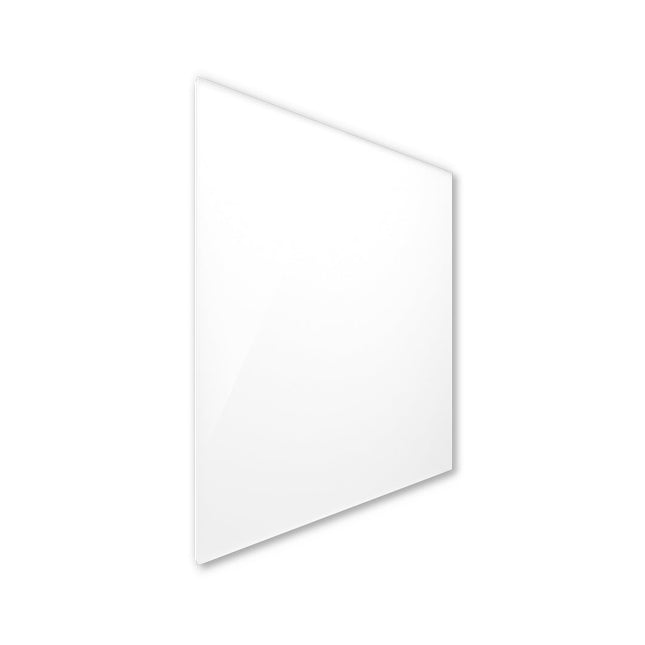 Infrared panel White Satin Glass - 400 Watt Place4Shop