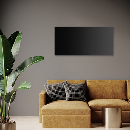 Ecaros Infrared Panel Black Satin Glass- 800 Watt