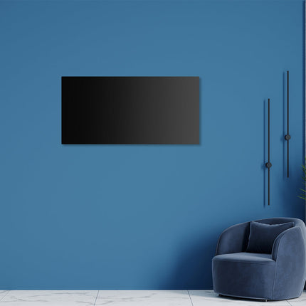 Ecaros Infrared Panel Black Satin Glass- 800 Watt