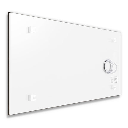 Ecaros Infrared Panel Black Satin Glass 1000 Watt