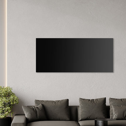 Ecaros Infrared Panel Black Satin Glass 1000 Watt