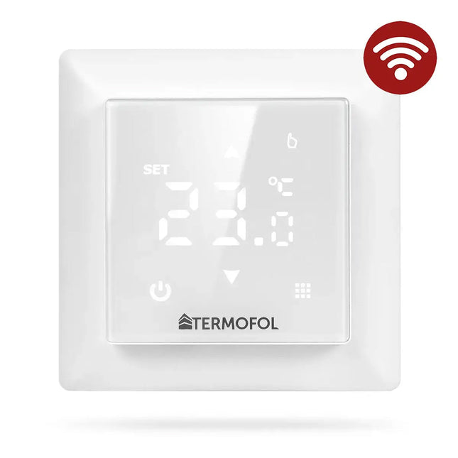 Termofol TF-H6-WiFi-White – Slimme Thermostaat met Wi-Fi voor Vloerverwarming Place4shop