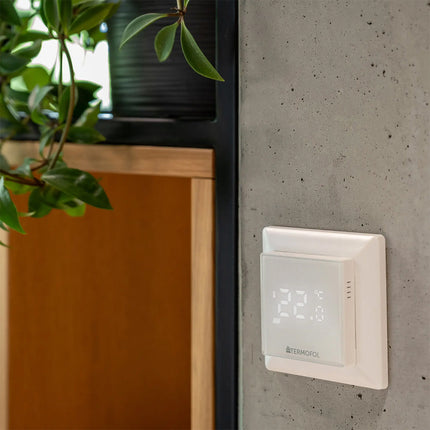 Termofol TF-H6-WiFi-White – Slimme Thermostaat met Wi-Fi voor Vloerverwarming