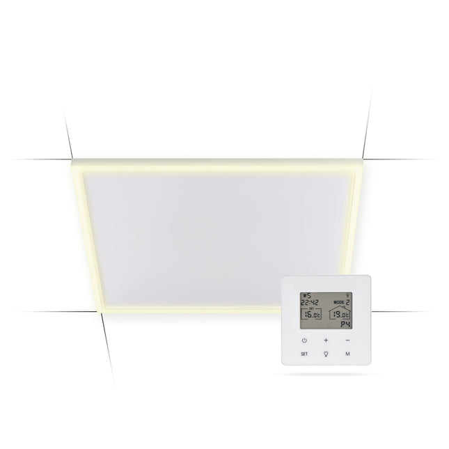 Termofol TF-SP400 infrarood paneel met LED verlichting en thermostaat Place4shop