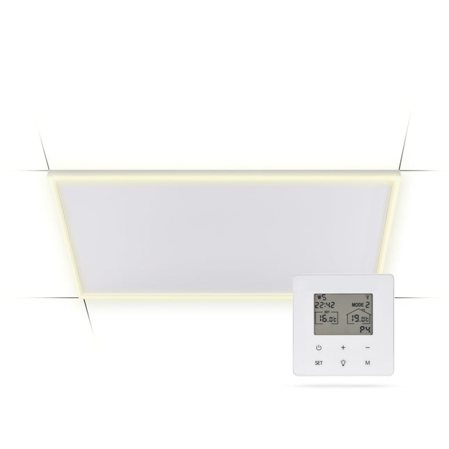 Termofol TF-SP800 infrarood paneel met LED verlichting en thermostaat Place4shop