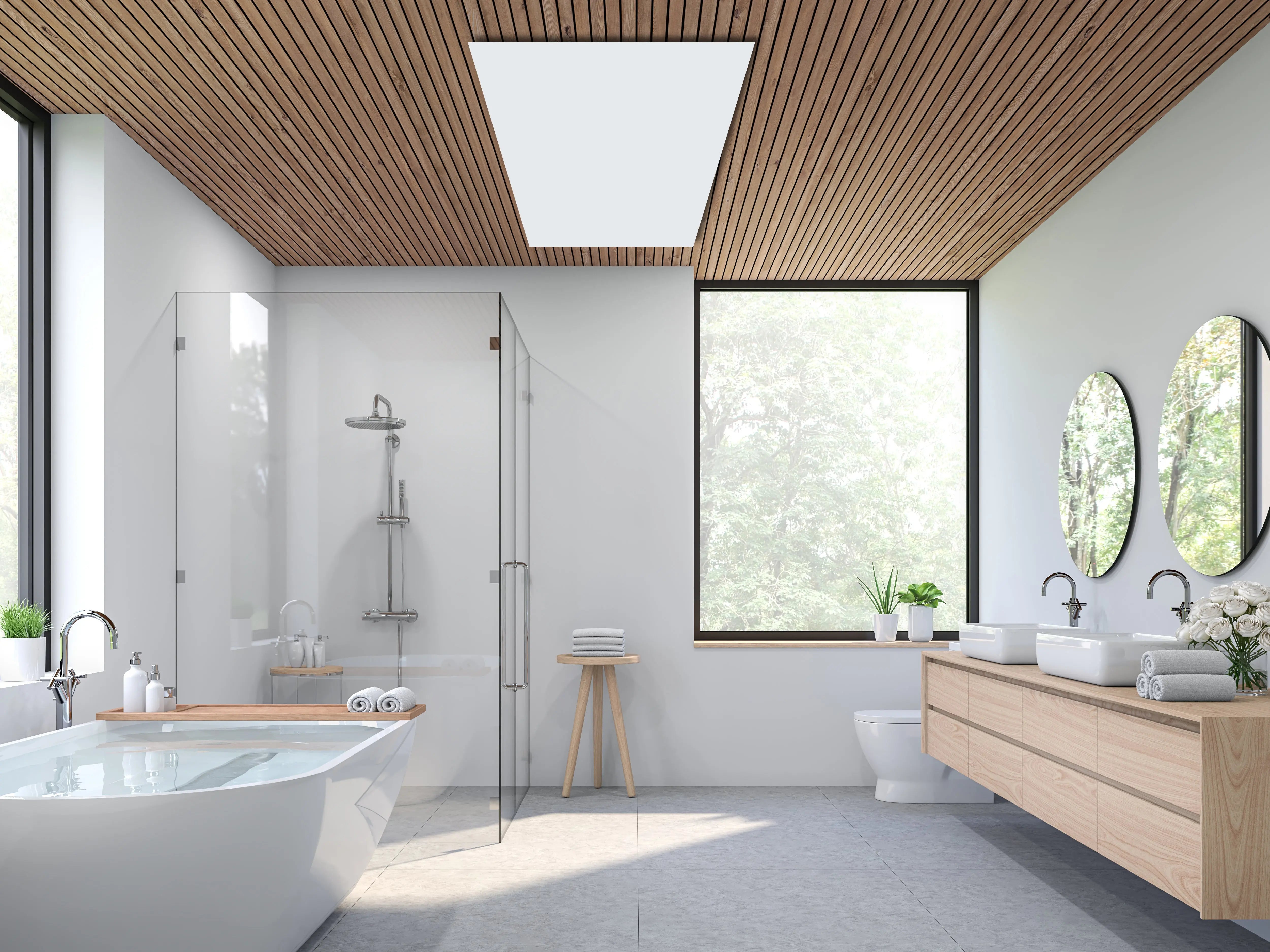 Ecaros 1000 Watt infrarood paneel aan plafond